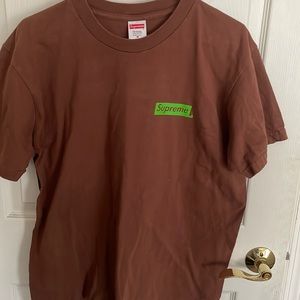 Supreme No More Shit tee